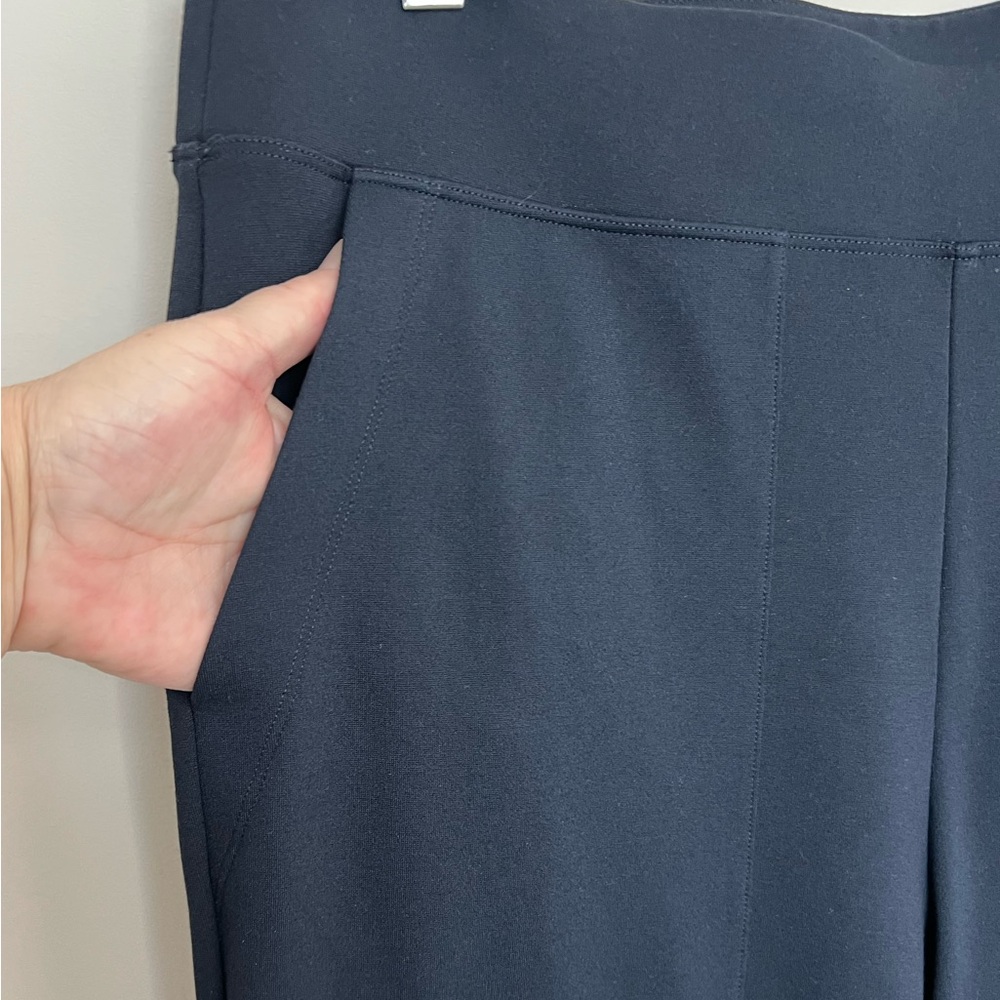 Cabi #6690 Cheeky Pants Classic Navy Ponte Knit Size XL - Picture 4 of 6